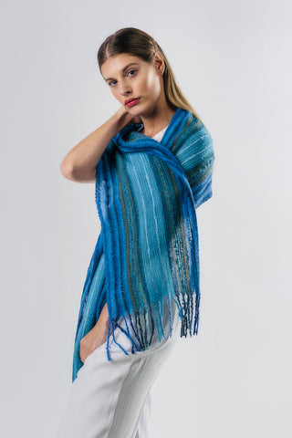 The Boucle Scarf and Shawl