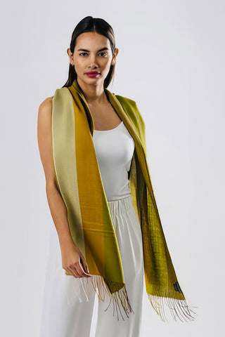 Silk and Alpaca Scarf