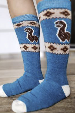 Ethnic Alpaca Socks