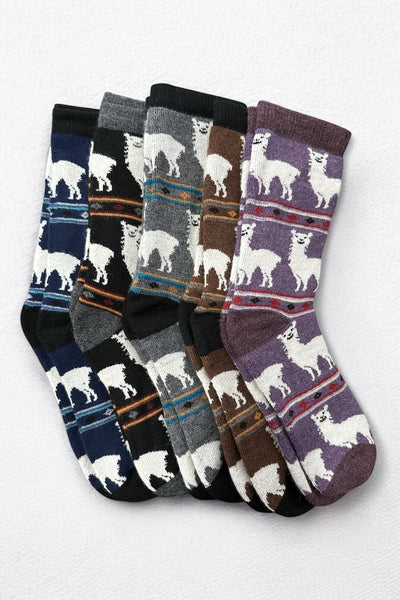 Happy Alpaca Socks