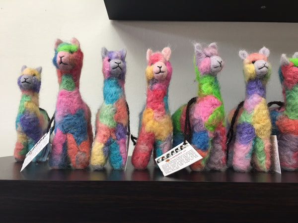 Felted Adorable Alpacas