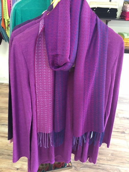 Silk and Alpaca Scarf