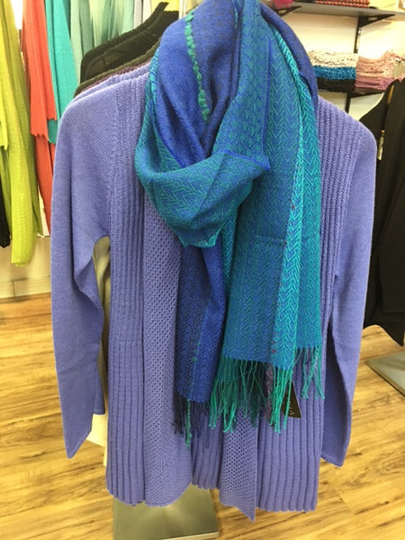 Silk and Alpaca Scarf