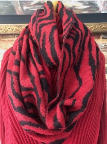 Printed Infinity Scarf